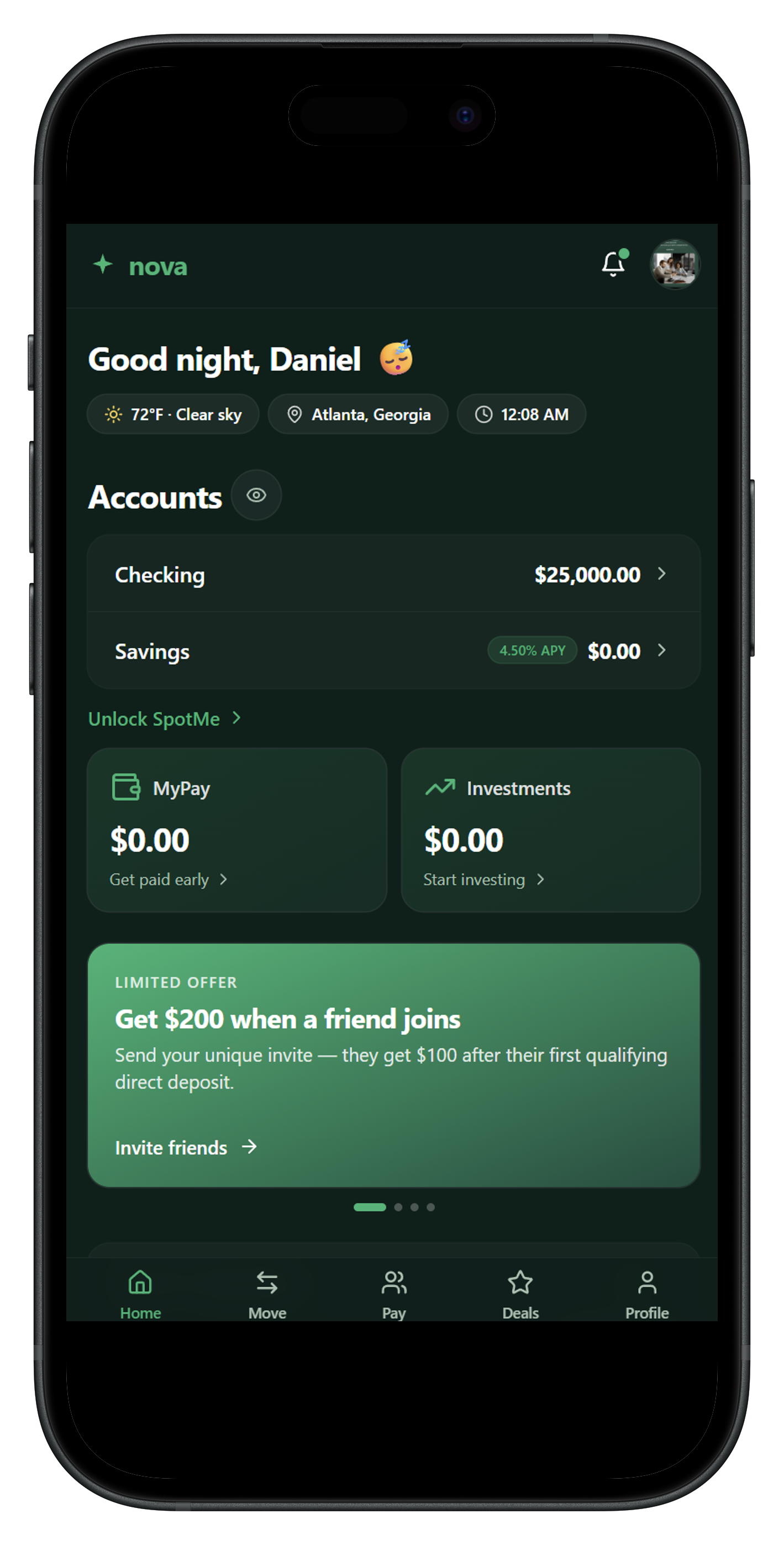 Nova app preview